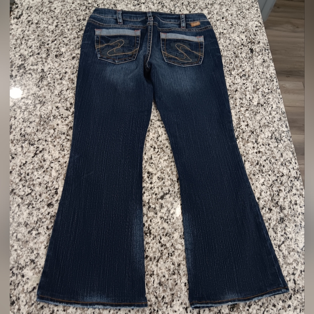 Silver Aiko Flare blue jeans - Picture 7 of 13